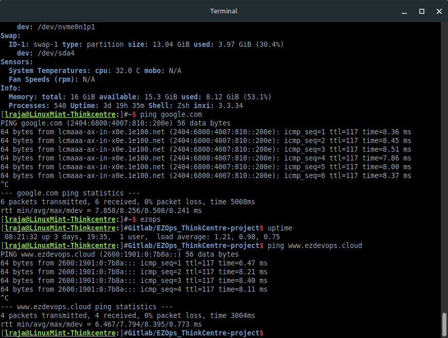 Linux terminal Structure